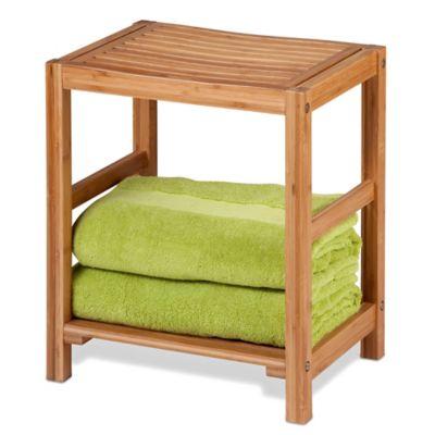 Honey-Can-Do Bamboo Spa Bench