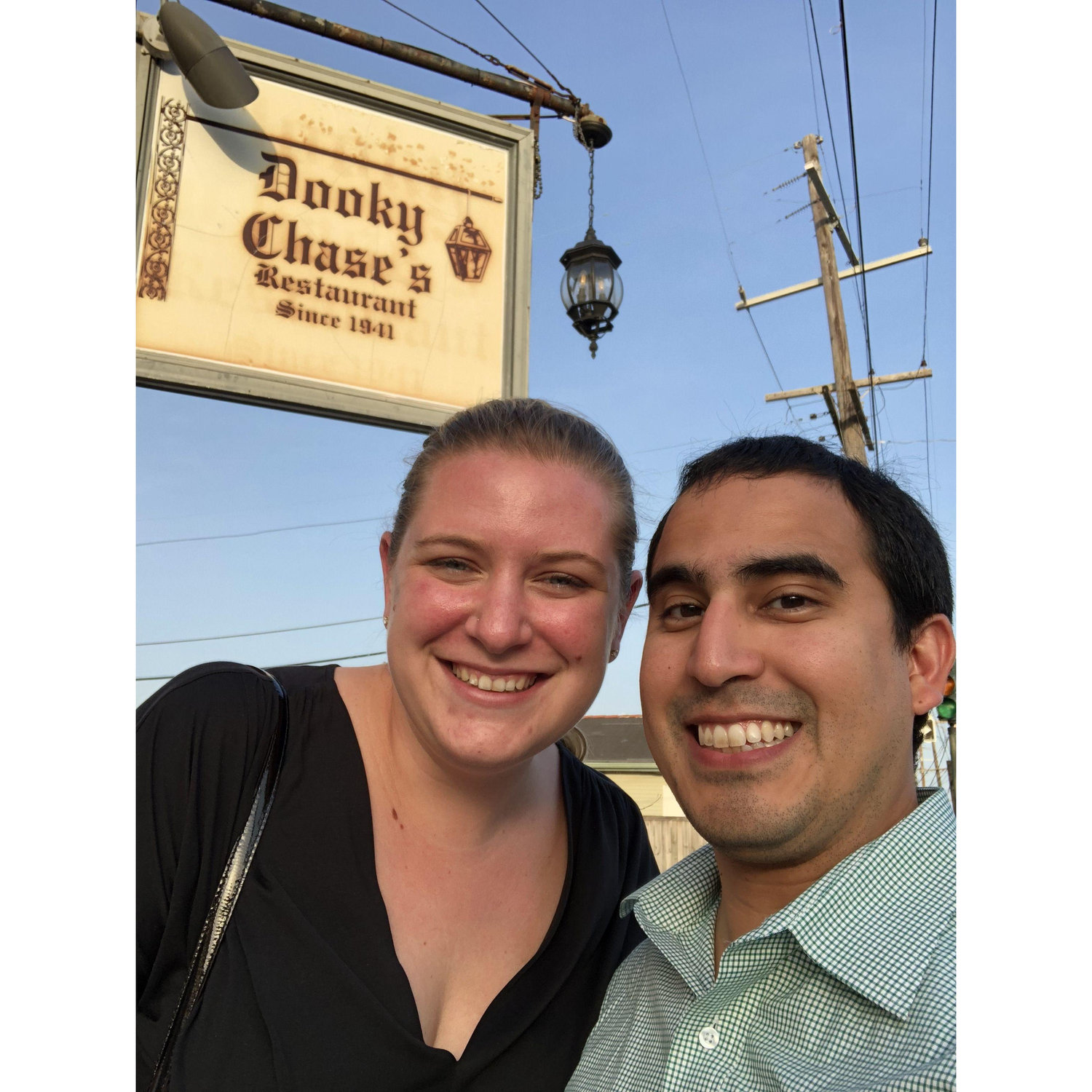 Our first ever trip together