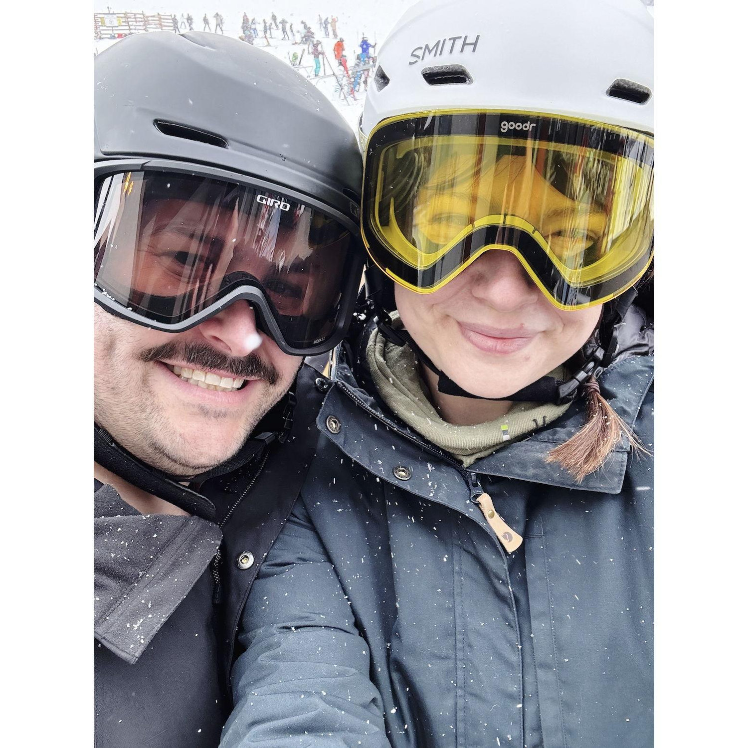 Scott being the most patient snowboard instructor