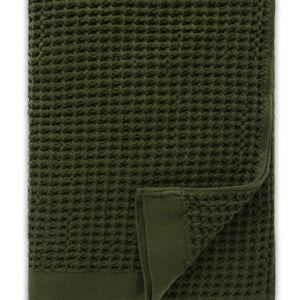 Supima® Waffle Bath Sheets - Set of 4 - Forest Green