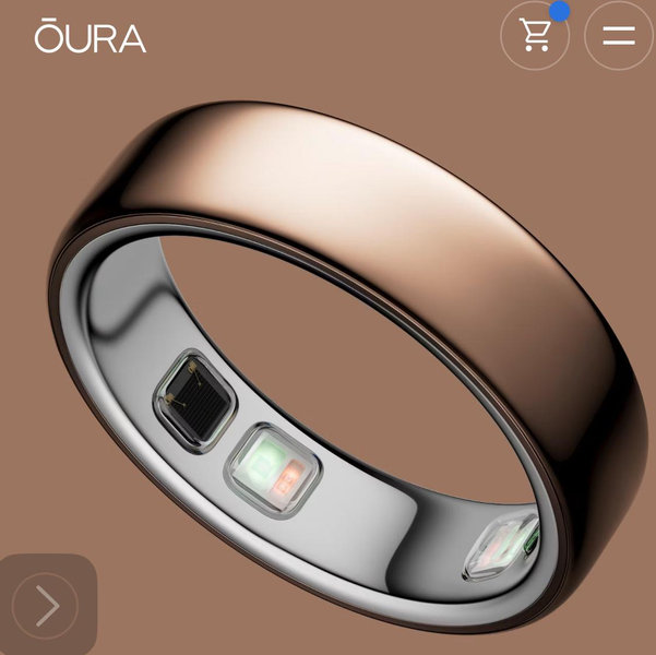 Oura Ring 5 - Deep Rose