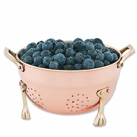 Old Dutch International Copper-Plated Berry Colander