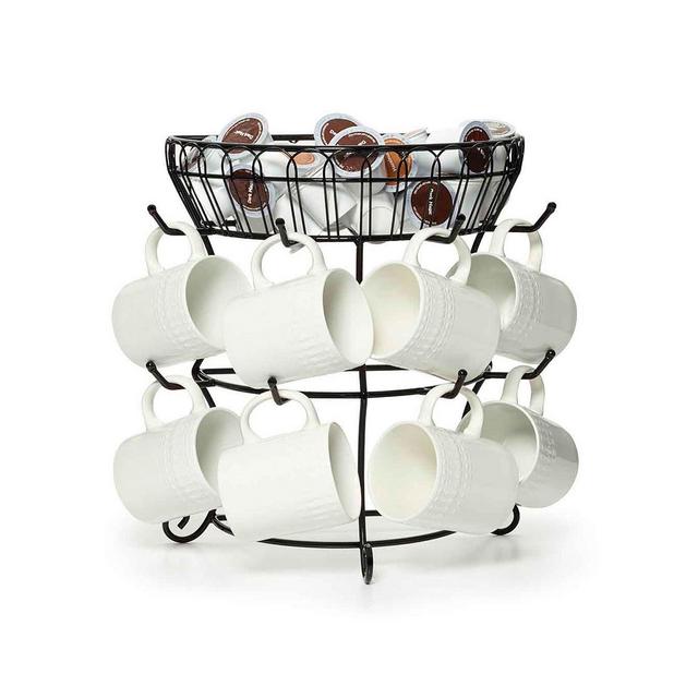 Mikasa French Countryside 2 Tier Flatback Mug Tree