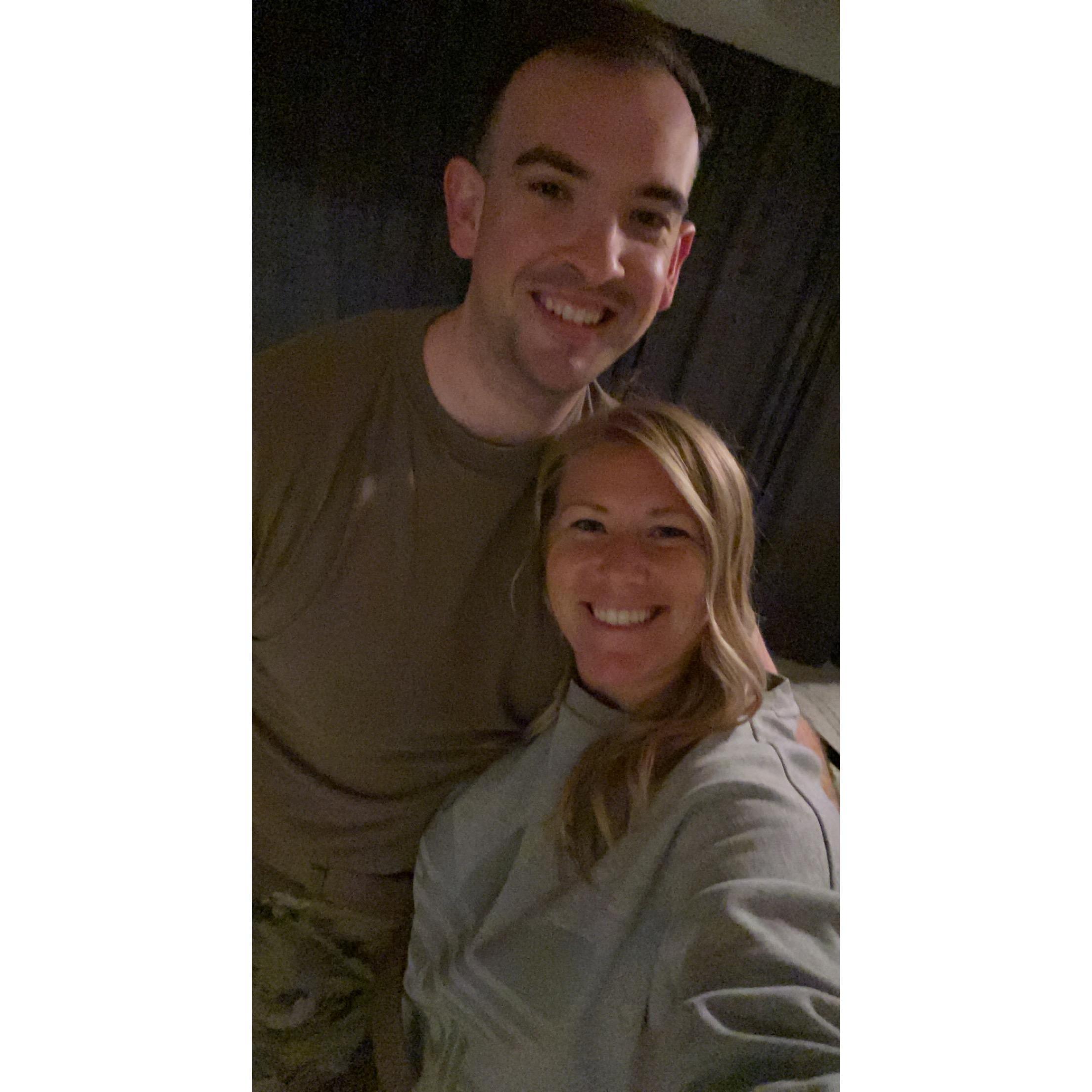 Reunited after seven months of deployment