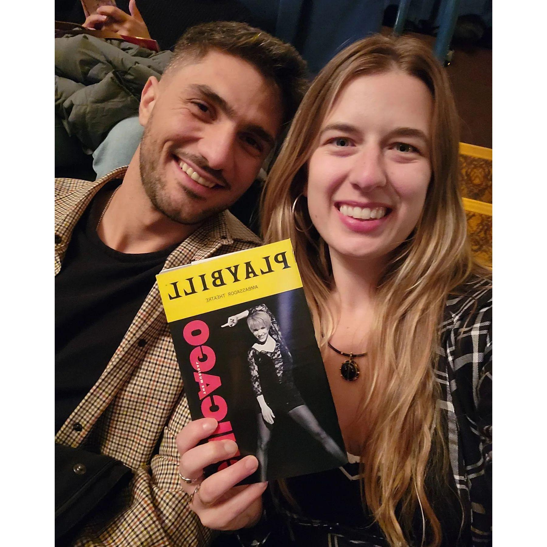 1st Broadway play together