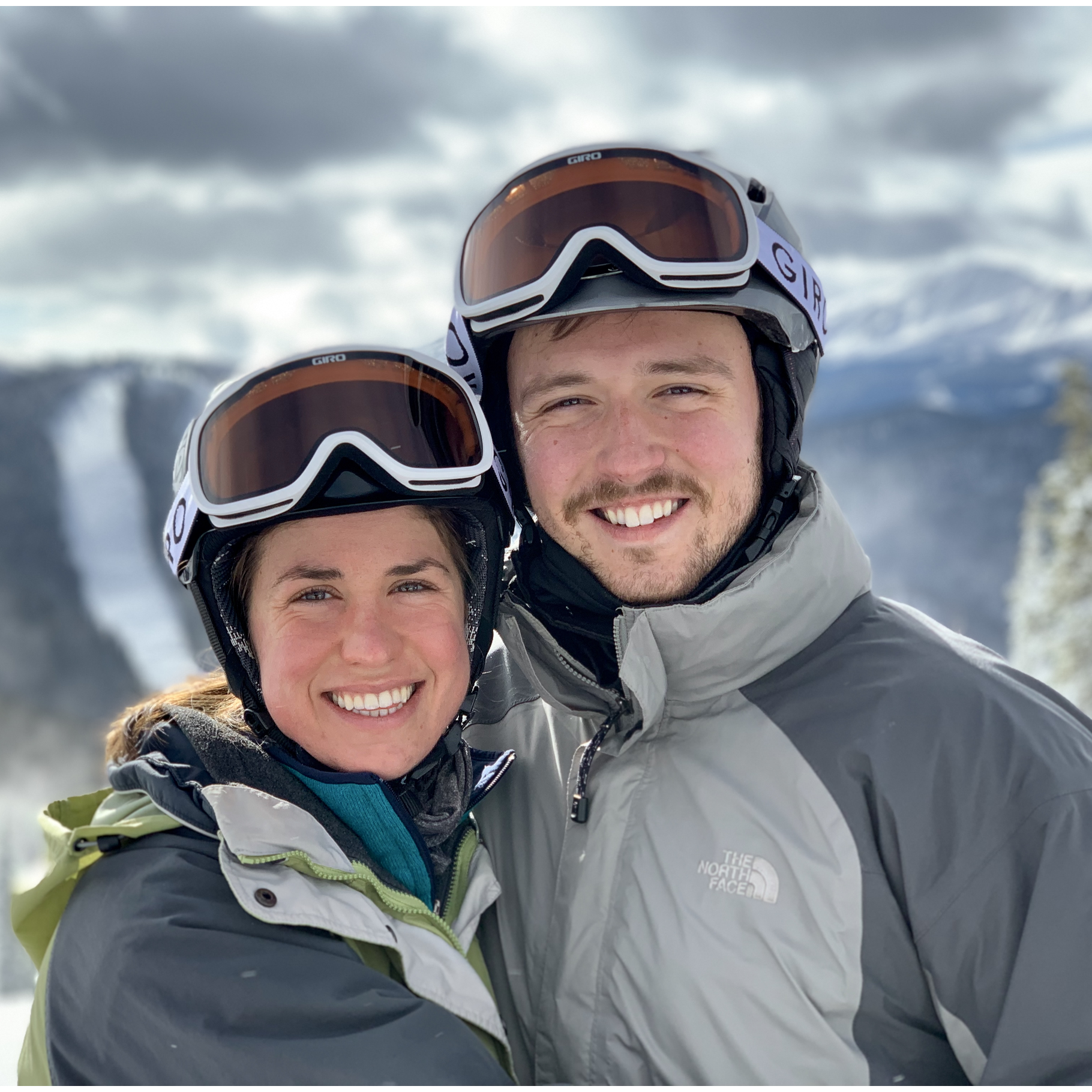 Skiing in Colorado with Chris' family