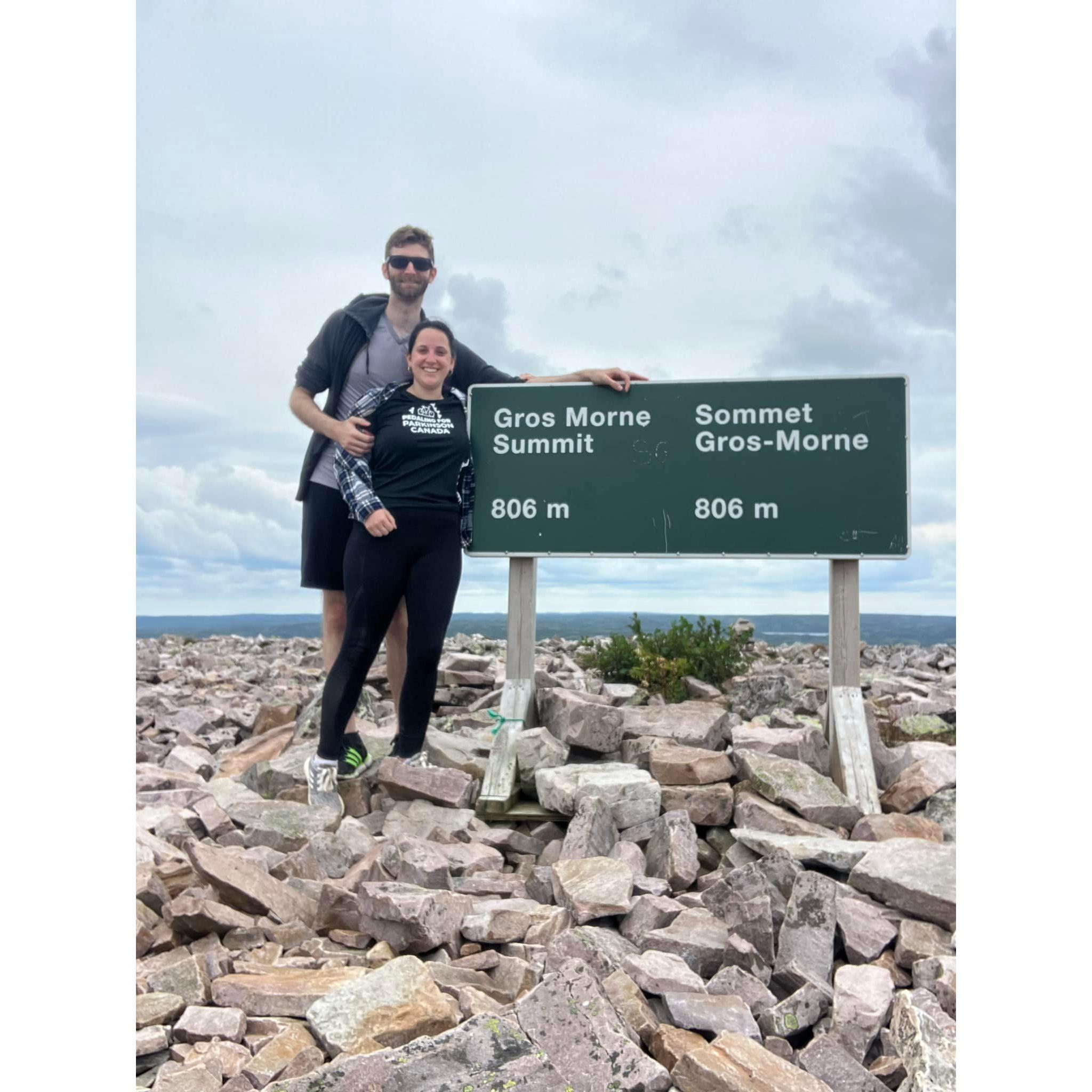 First (and maybe last) hike up Gros Morne