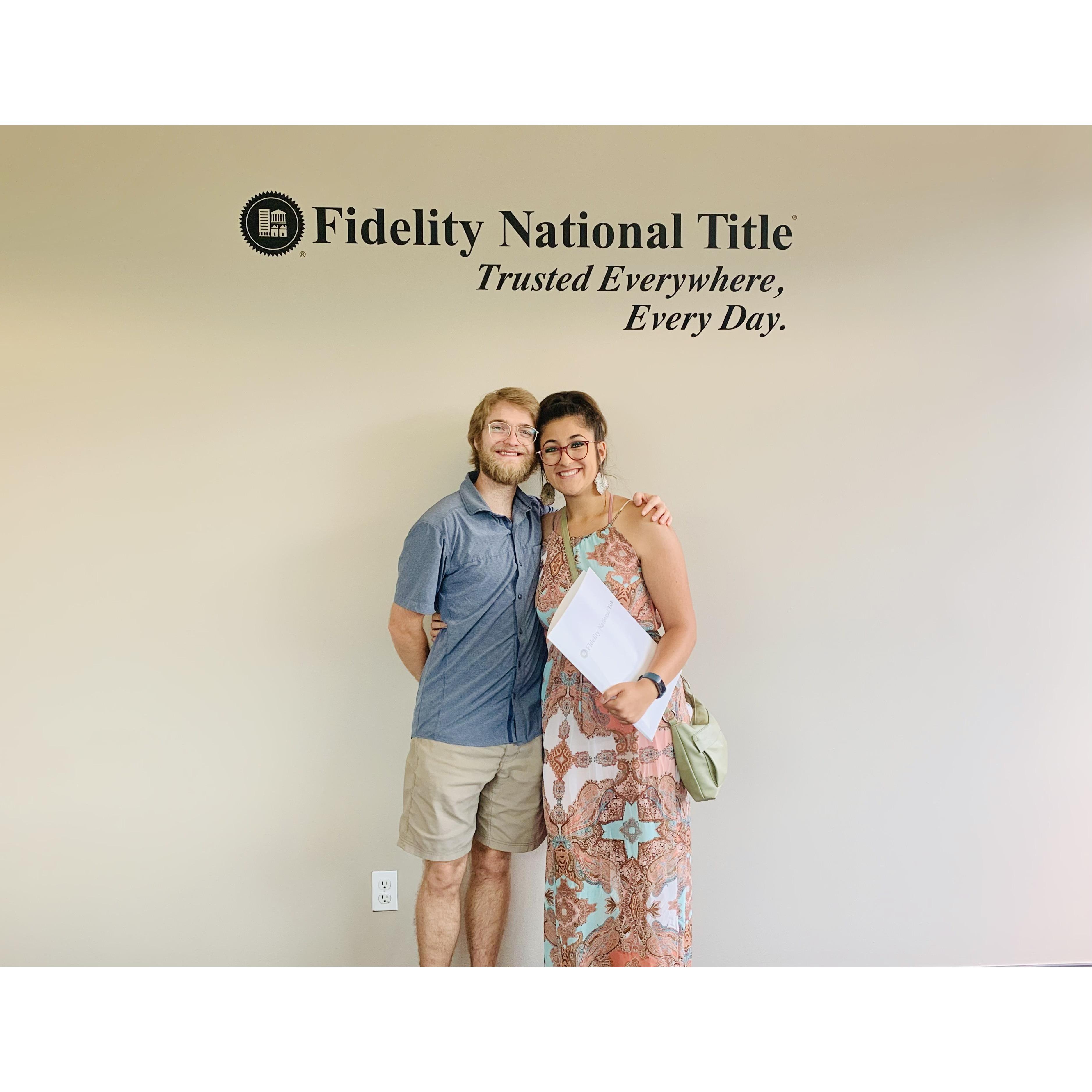 We bought a house!