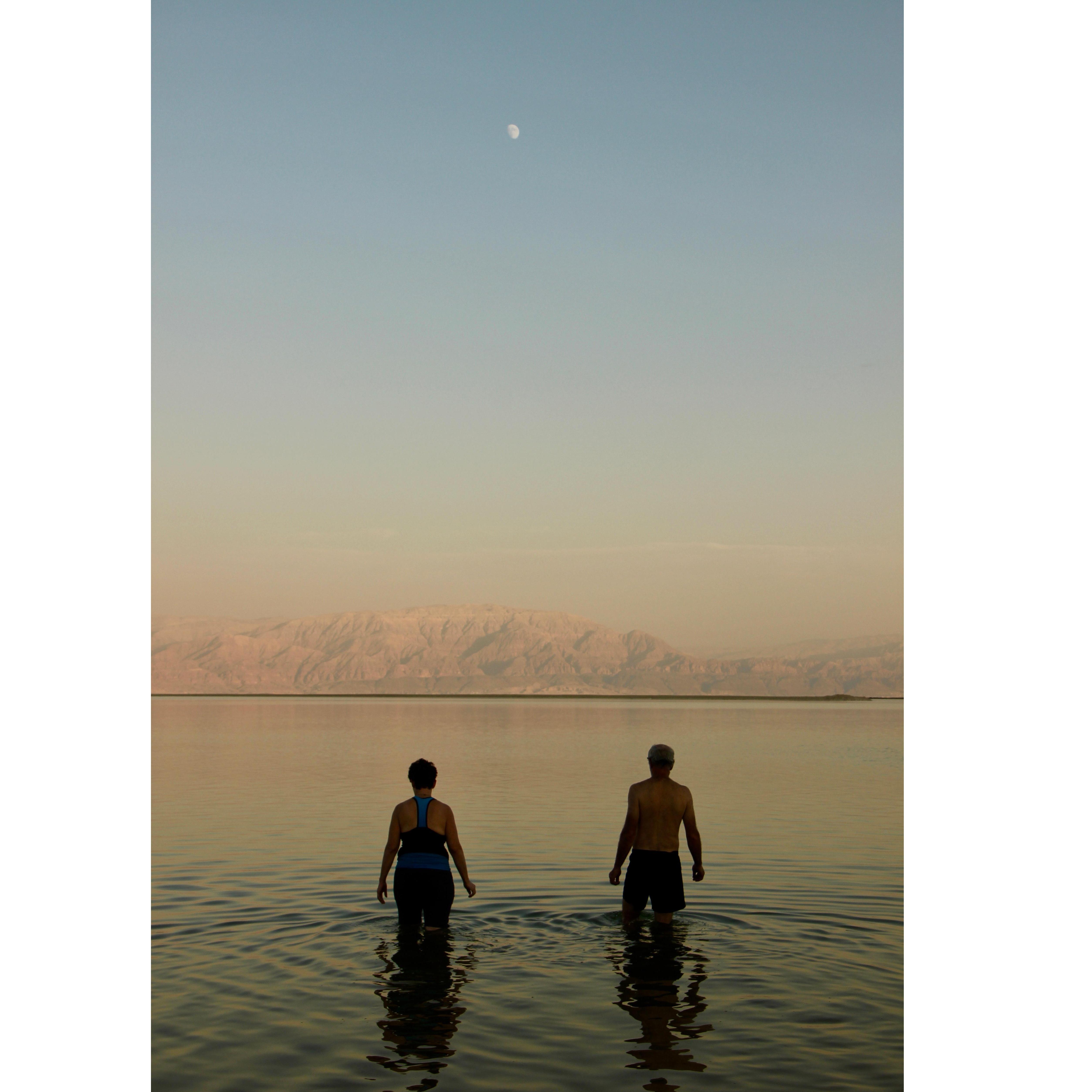 Sunset at the Dead Sea