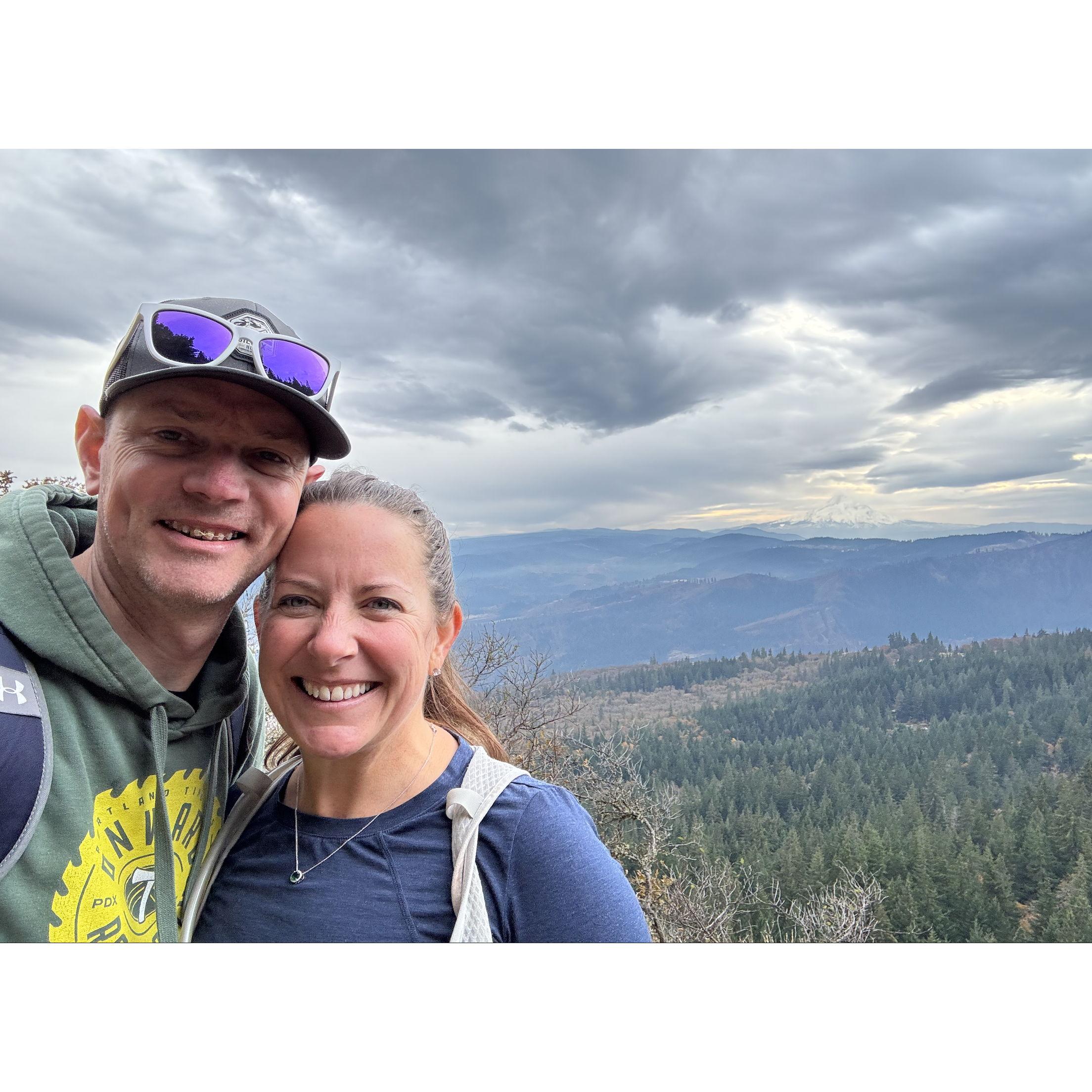 We love a good hike view!