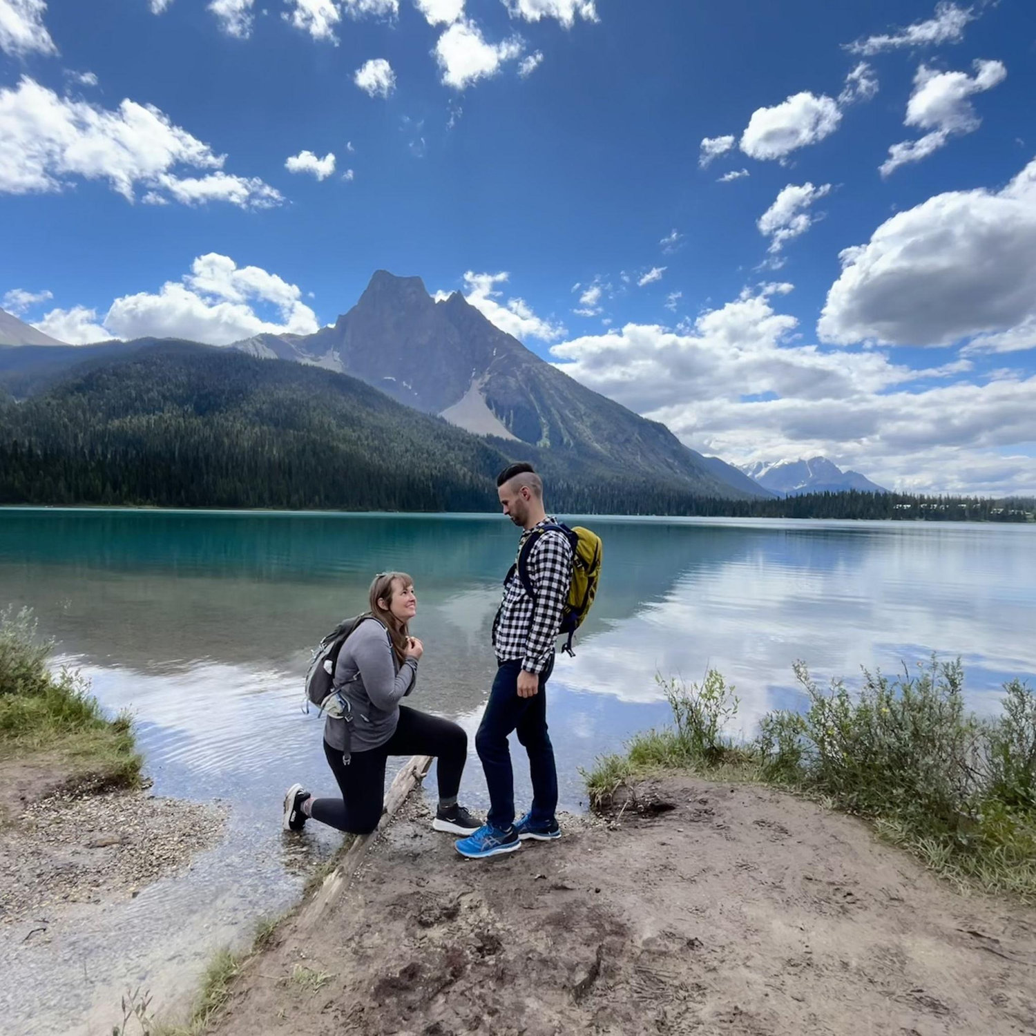The moment he said "YES!"