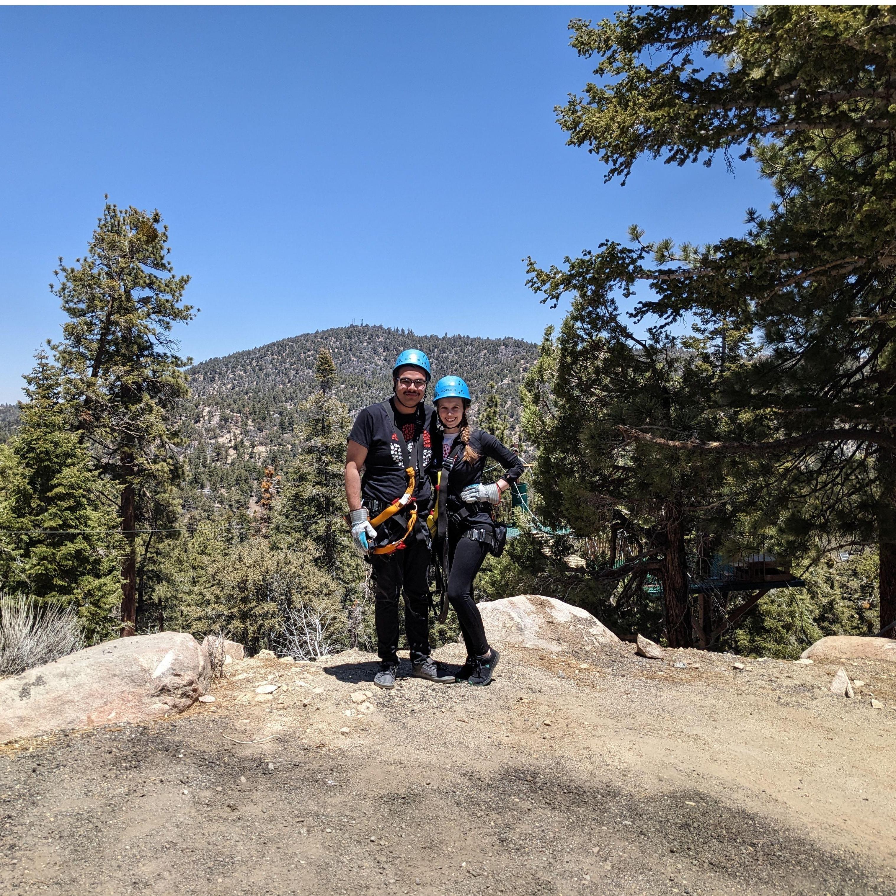 Ziplining! May 2023