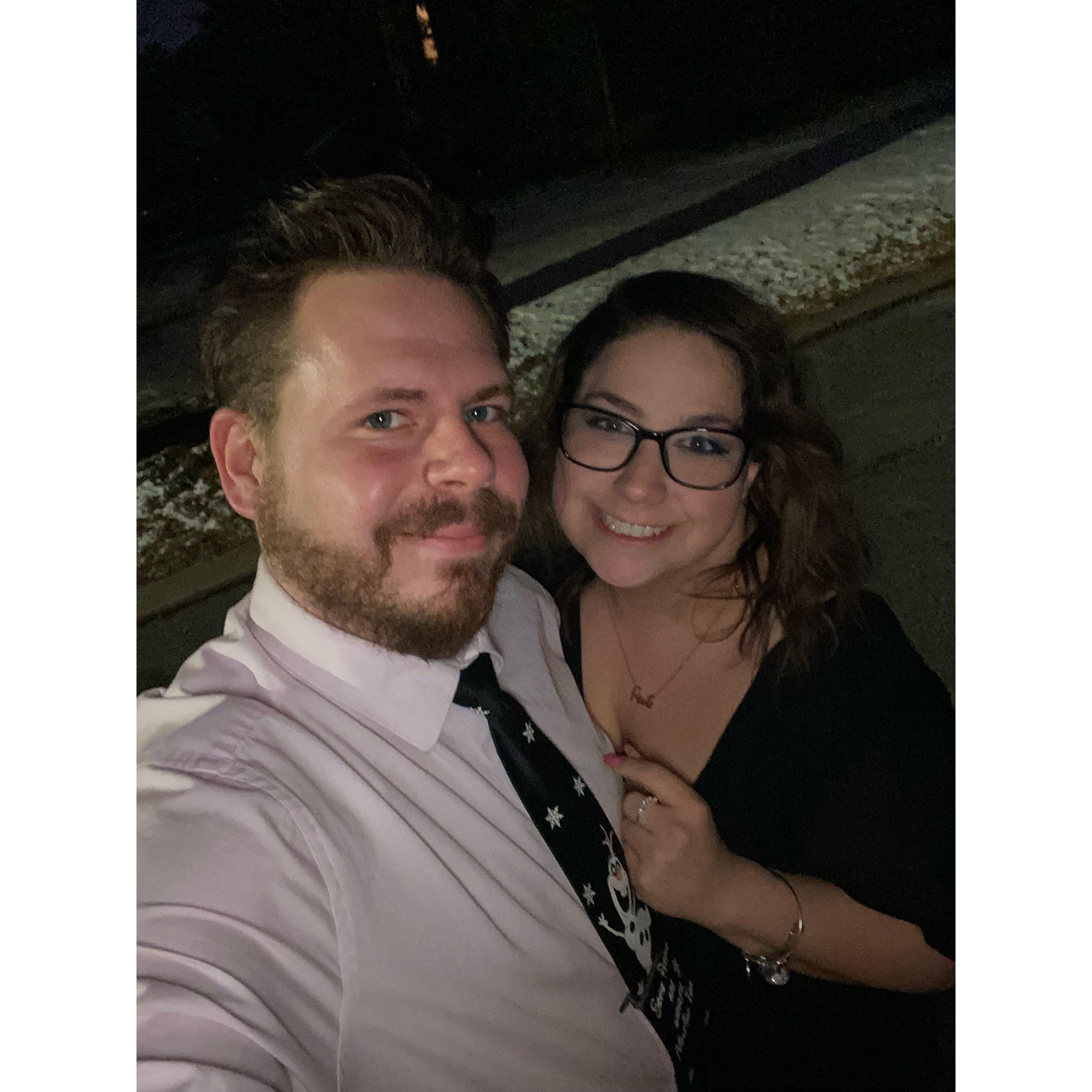 Our first official photo. 2.14.22