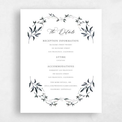 Ebony, White Wedding Enclosure - Verdure