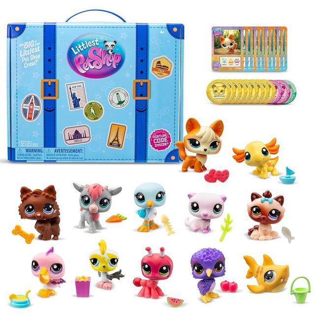 Littlest Pet Shop - Traveling Adventure Collector Set - LPS Gen 7, Authentic Mystery Figures, Surprise Collectible Kidult Toy, Girls, Boys, Kids, Tweens Ages 4+