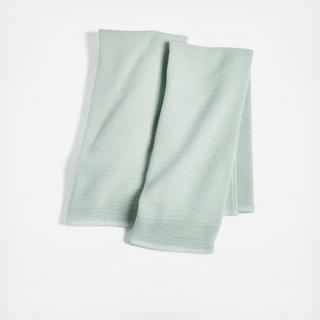 Pique Dish Towel, Set of 2