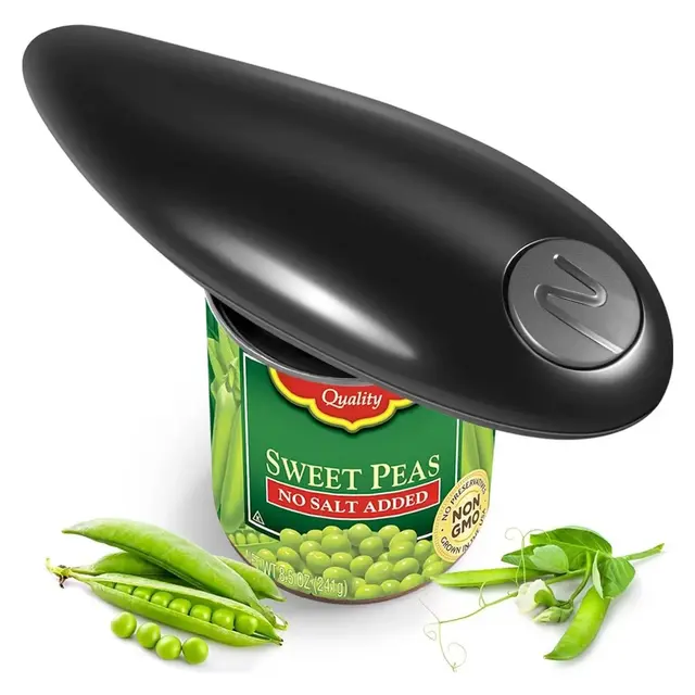 Maison Products Electric Can Opener One Touch Automatic Electric Can Opener, Food SafeHandheld Can Opener, Kitchen Gifts for Arthritis and Seniors