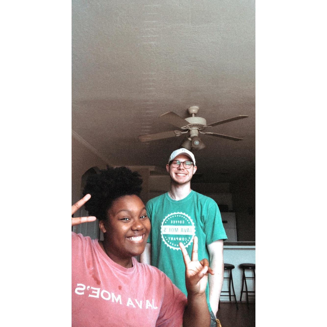 Fun fact: We were coworkers up until a month ago!