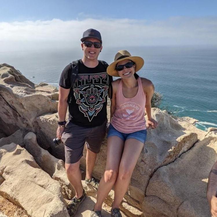 A half hike half rock climb up to Mt. Solmar in Cabo San Lucas