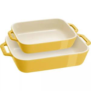 STAUB Ceramic 2-pc Rectangular Baking Dish Set