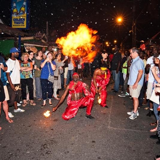 Gros Islet Street Party - Honeymoon