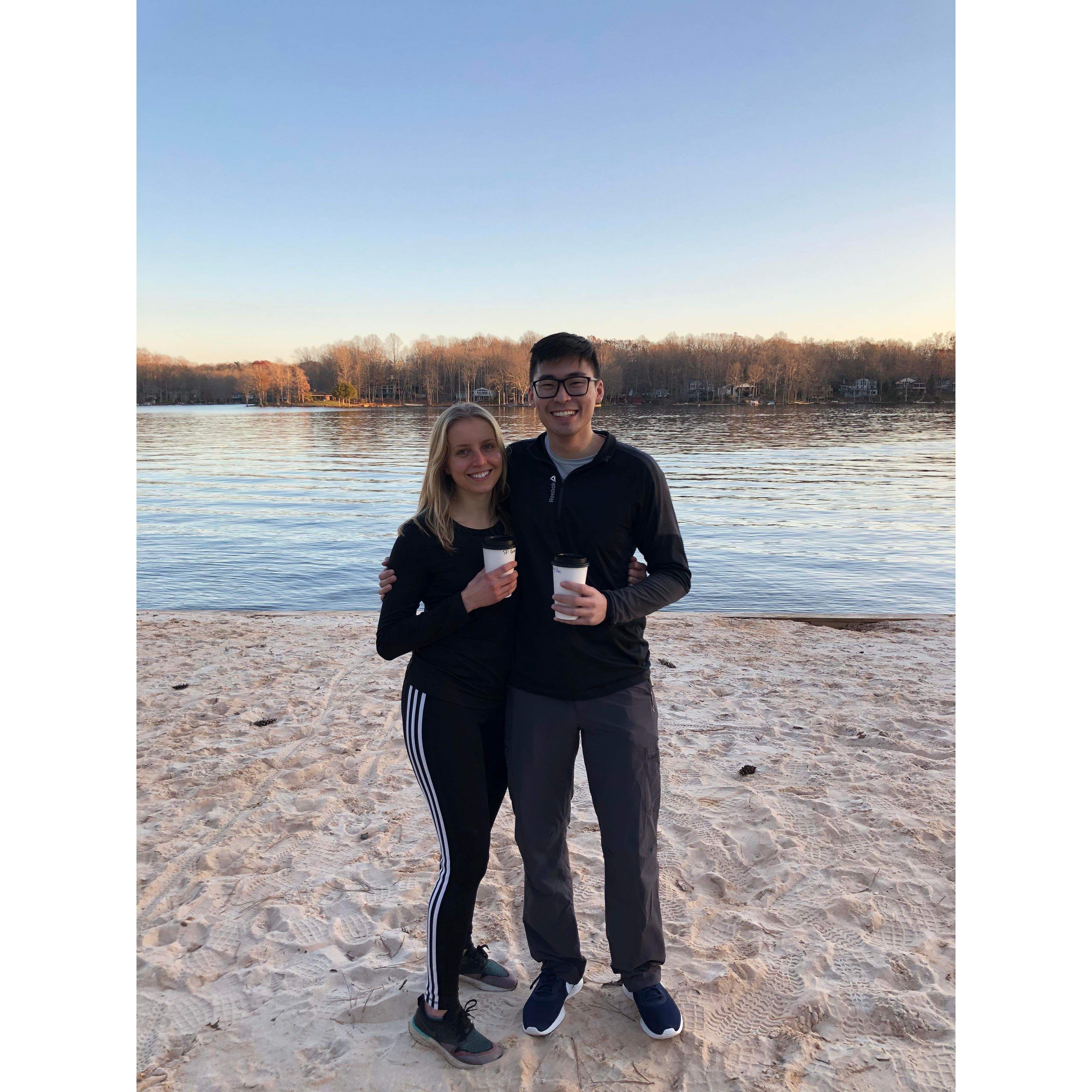 Visiting Lake of the Woods for the first time in 16 years for Abigail! Abigail grew up in Fredericksburg and as a child, family friends lived in Lake of the Woods and let her siblings come swim:)
(fall, 2020)