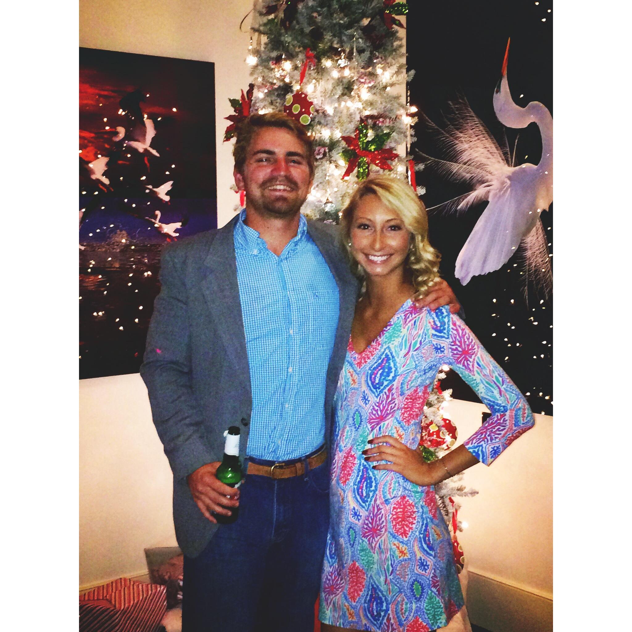 This was from one of the several Christmas parties from when Tyler worked at Great Bay Distributors! Lets just say Tyler is happy he no longer works there... Lol!