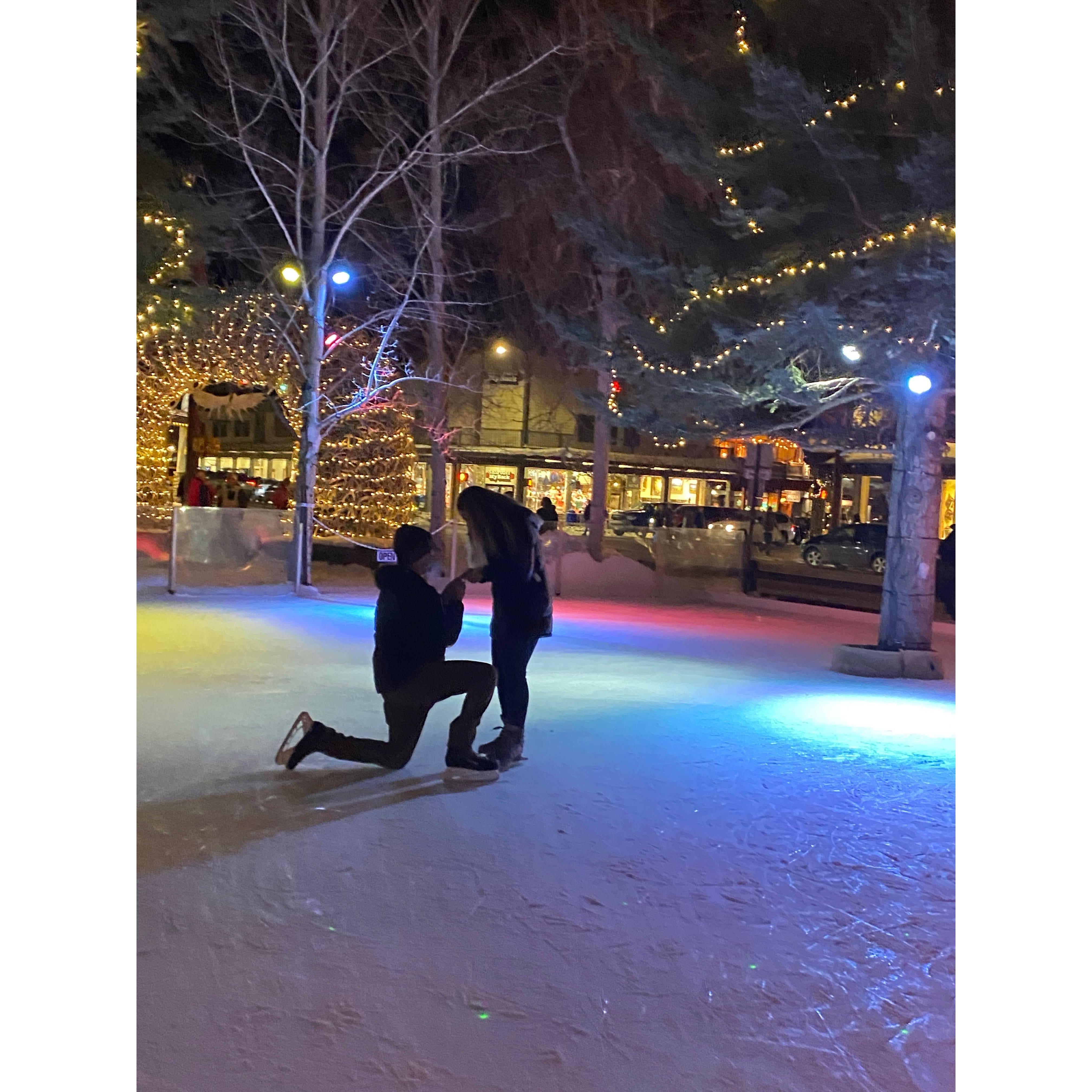 February 2022- Engaged in Jackson Hole, Wyomming