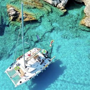 Santorini Catamaran Cruise