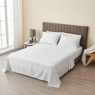 Adeline Stripe 4-Piece Sheet Set