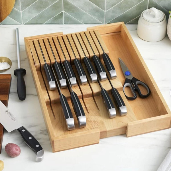 15-pc, Knife Set with Drawer Storage Tray