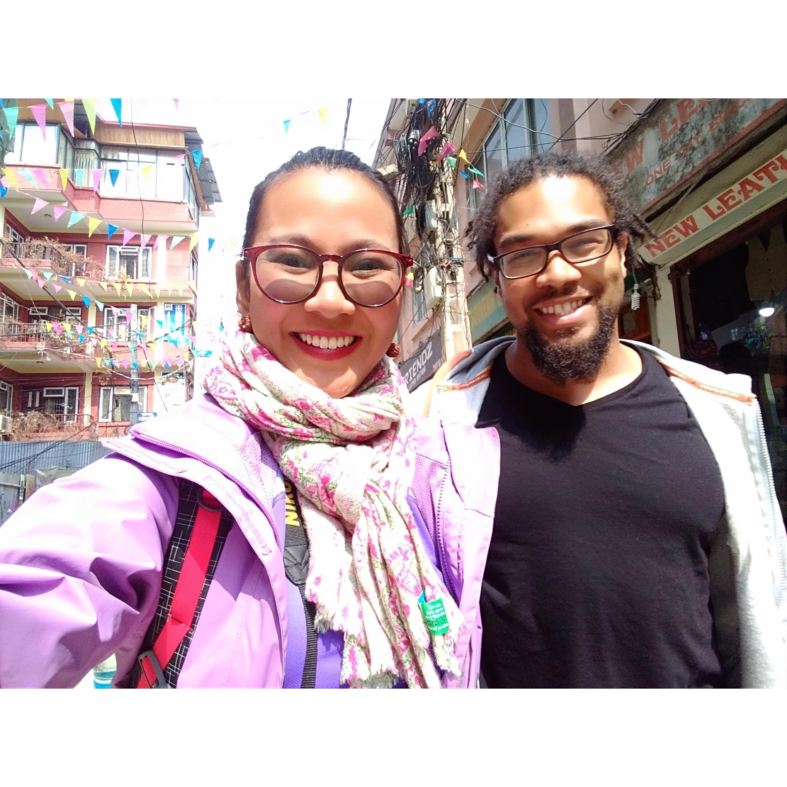 Walking around the streets of Kathmandu, Nepal #clinkers
