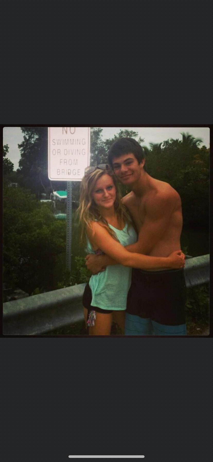 One of our first photos together