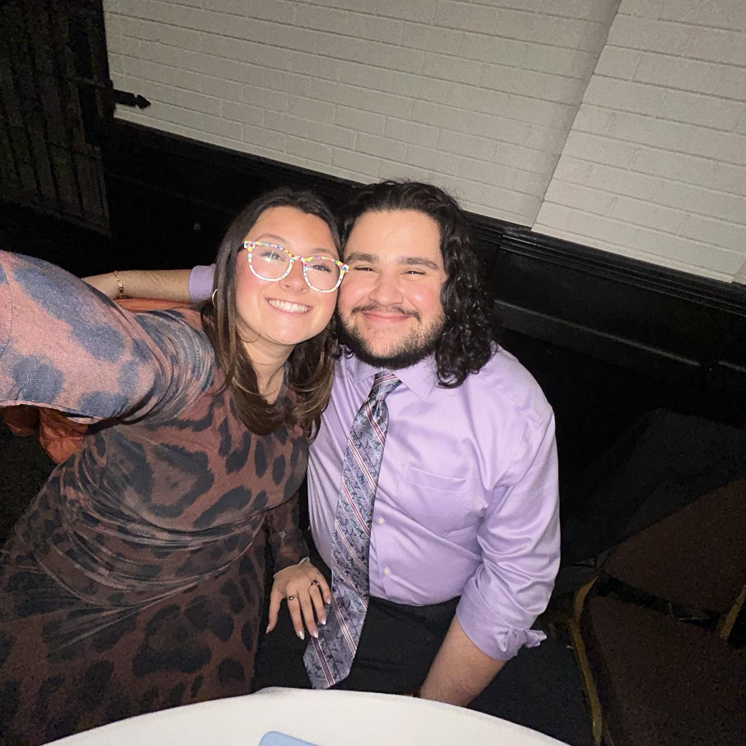 Just a few hours before Seraphim asked Georgia to marry him!