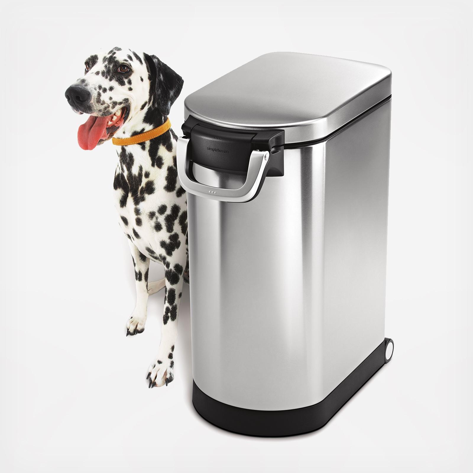 This Simplehuman Pet Food Storage Container Is The Best Gift We've Received  Off Our Wedding Registry