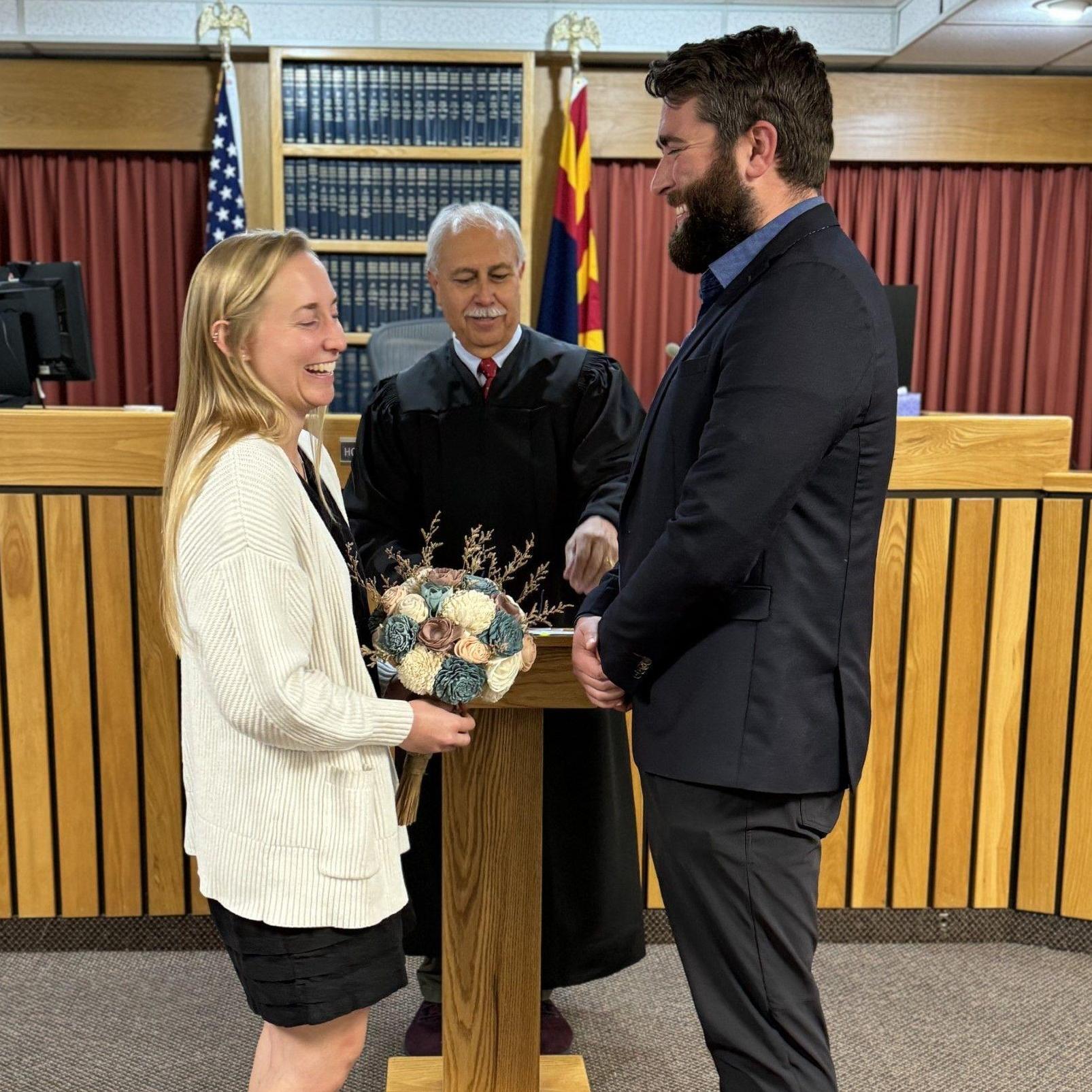 The official wedding ceremony