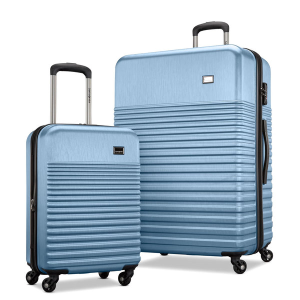 2 Piece Set (CO/L) | Luggage Sets | Samsonite in Glacial Blue