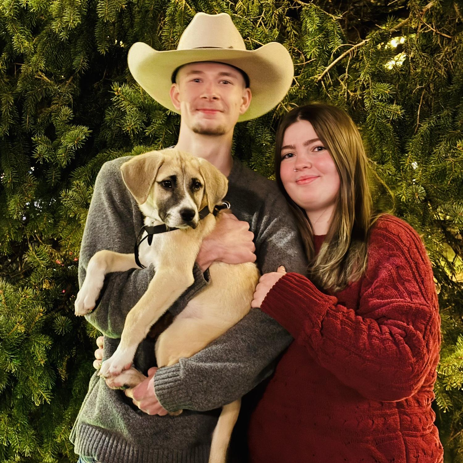 Sweet Girl was excited to help her dad get a forever mama!