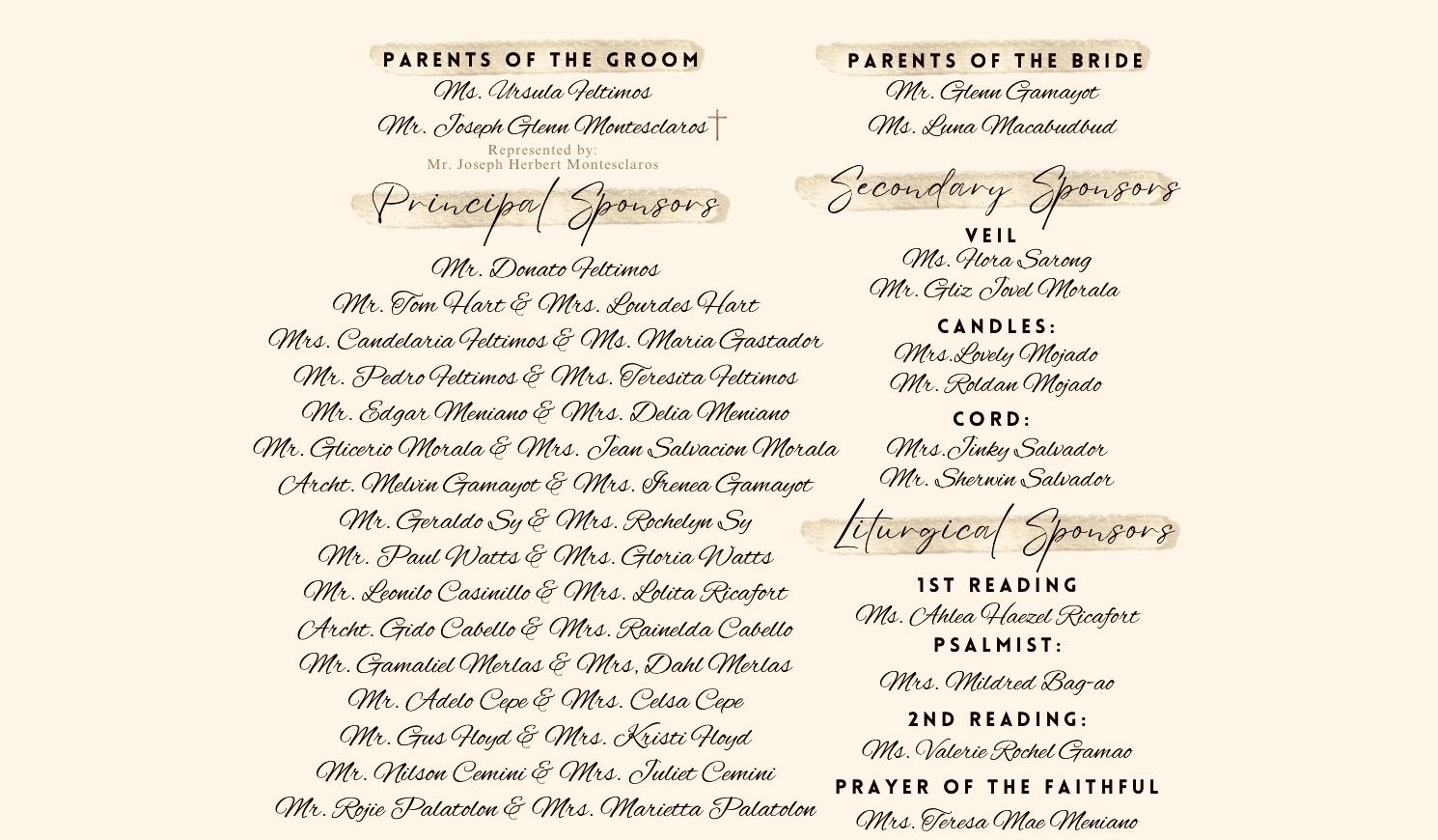 The Wedding Website of Joseph Harold and Lyza Gleebiel