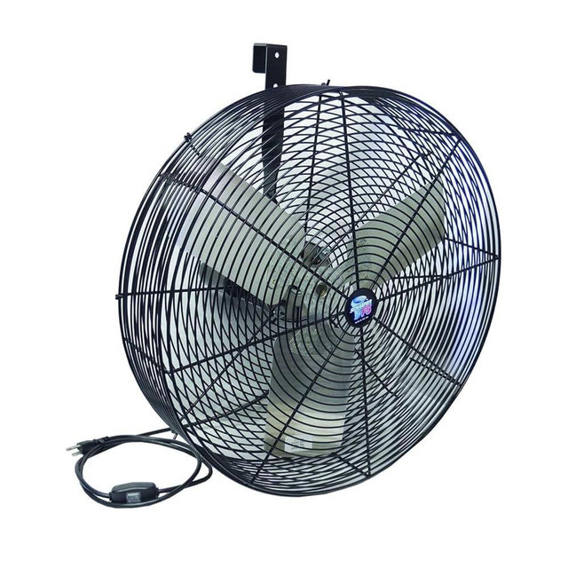 Schaefer F5-24 24” Versa-Kool Fan High Velocity — Heavy Duty Livestock Wall Mounted Circulation Fan for Patio, Greenhouse, Workstation & Industrial