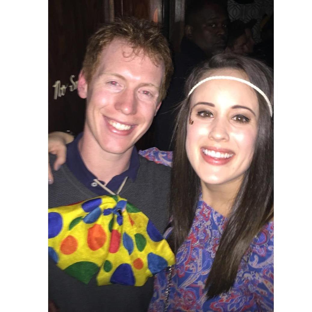 The first night we met! Thanks Marisa for the "worlds colliding" photo!