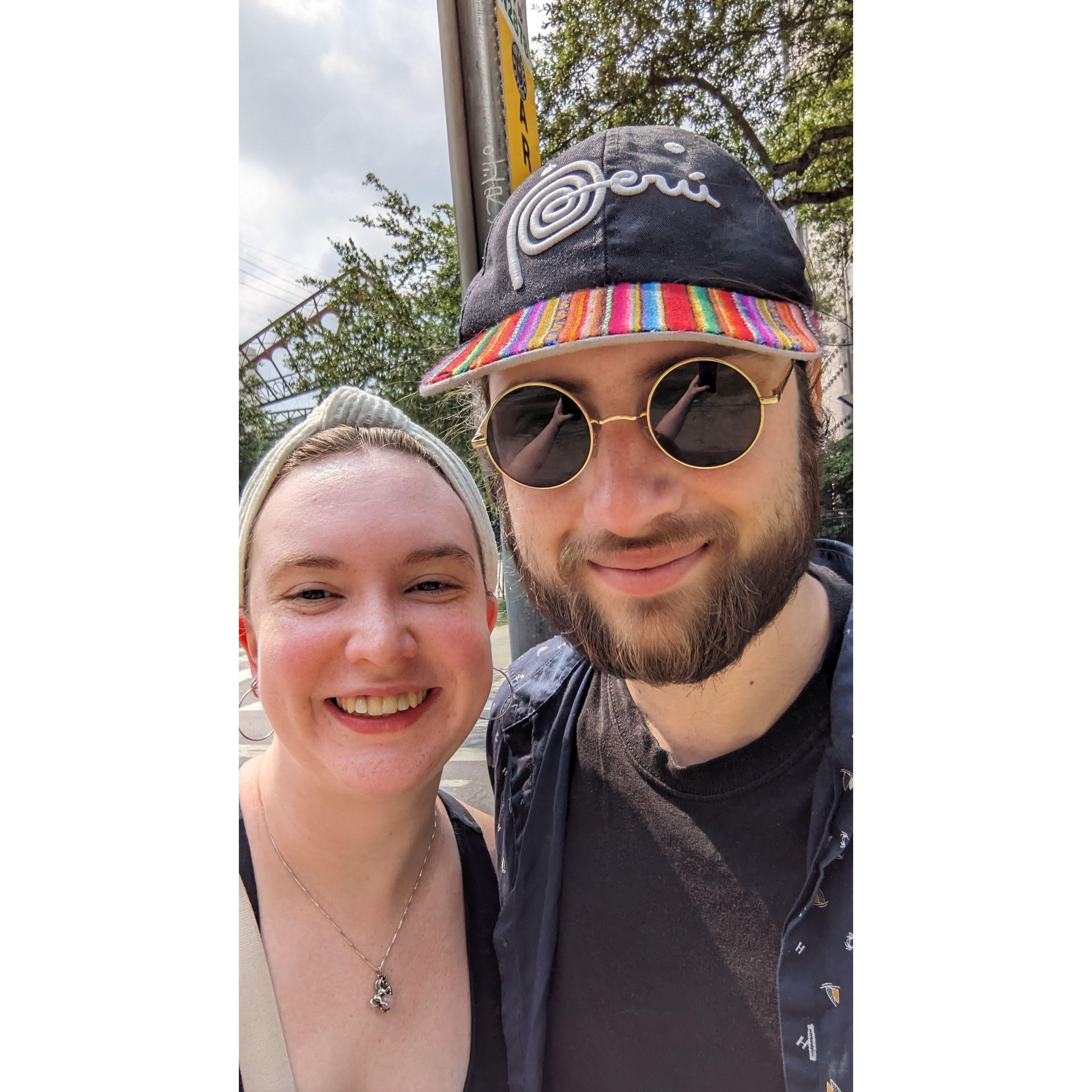 Wrapping up our New Orleans vacation, newly engaged May 2024