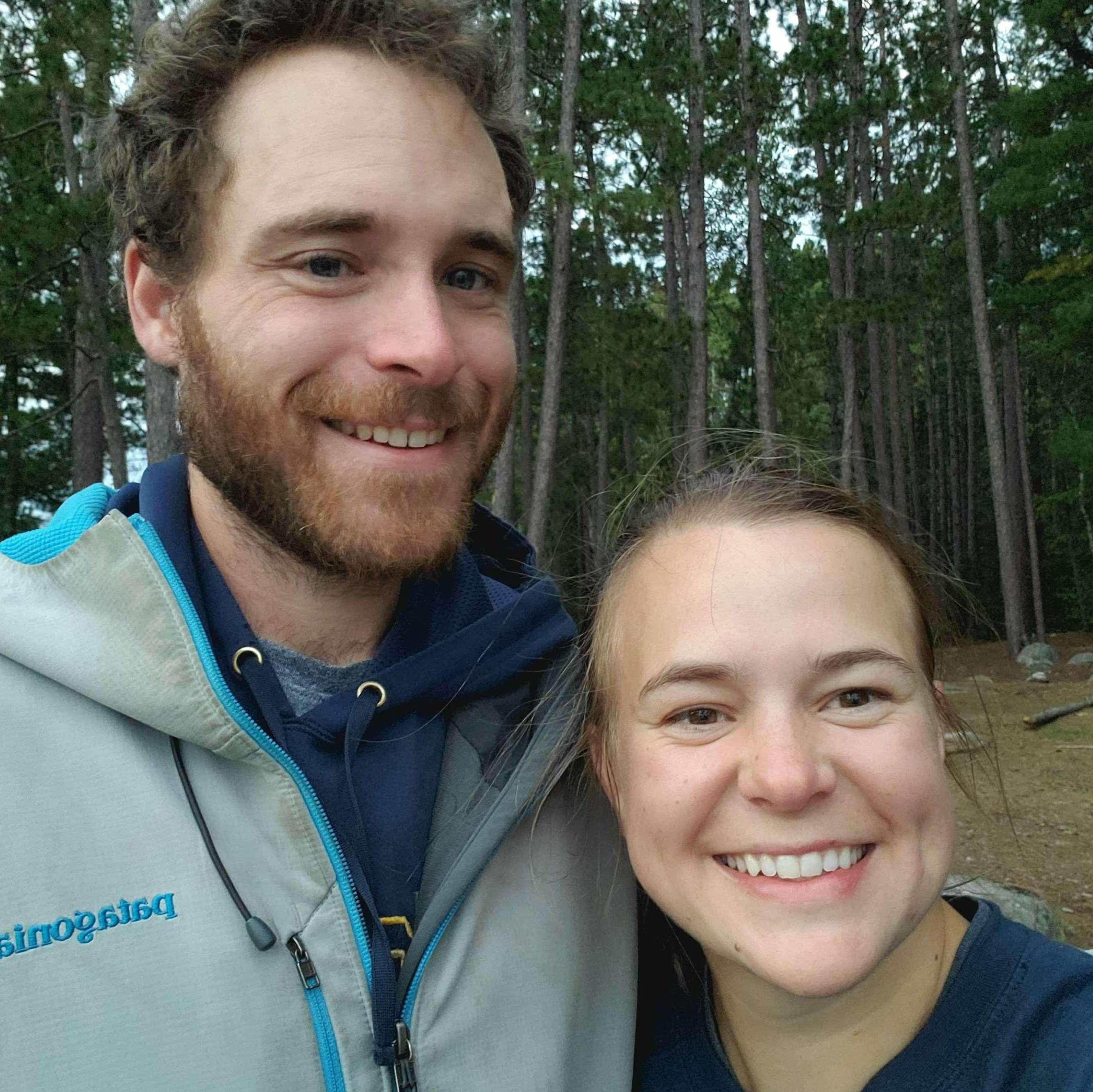 The night Nicole & Marc got engaged camping in the boundary waters!