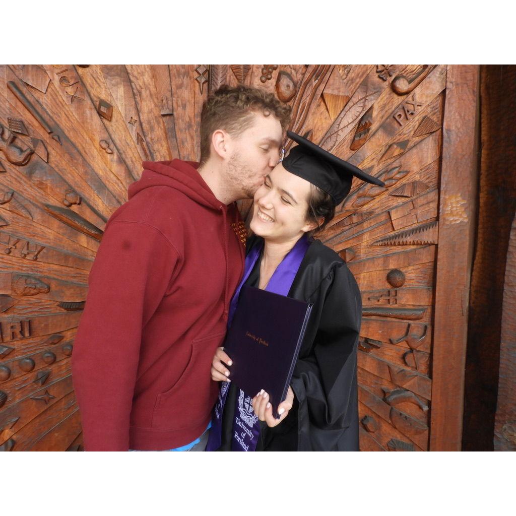 Haley’s college graduation! We both finished school during Covid and supported each other every step of the way.