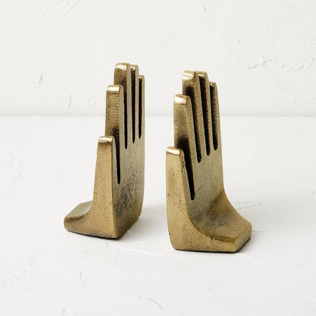 Brass Hands Bookends - Opalhouse™ designed with Jungalow™