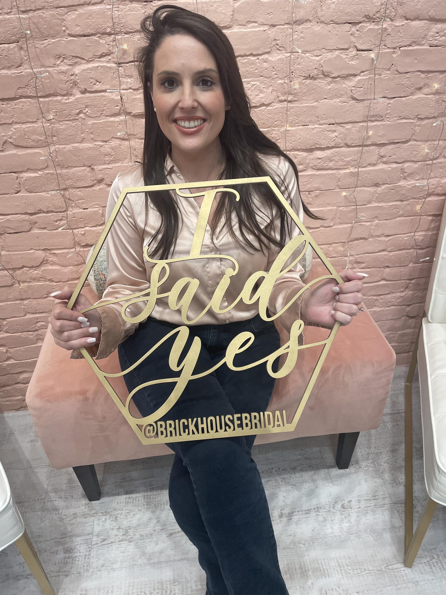 The day Natalia said yes to the dress