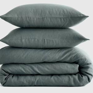 Linen Duvet Cover Set | Quince in Ocean