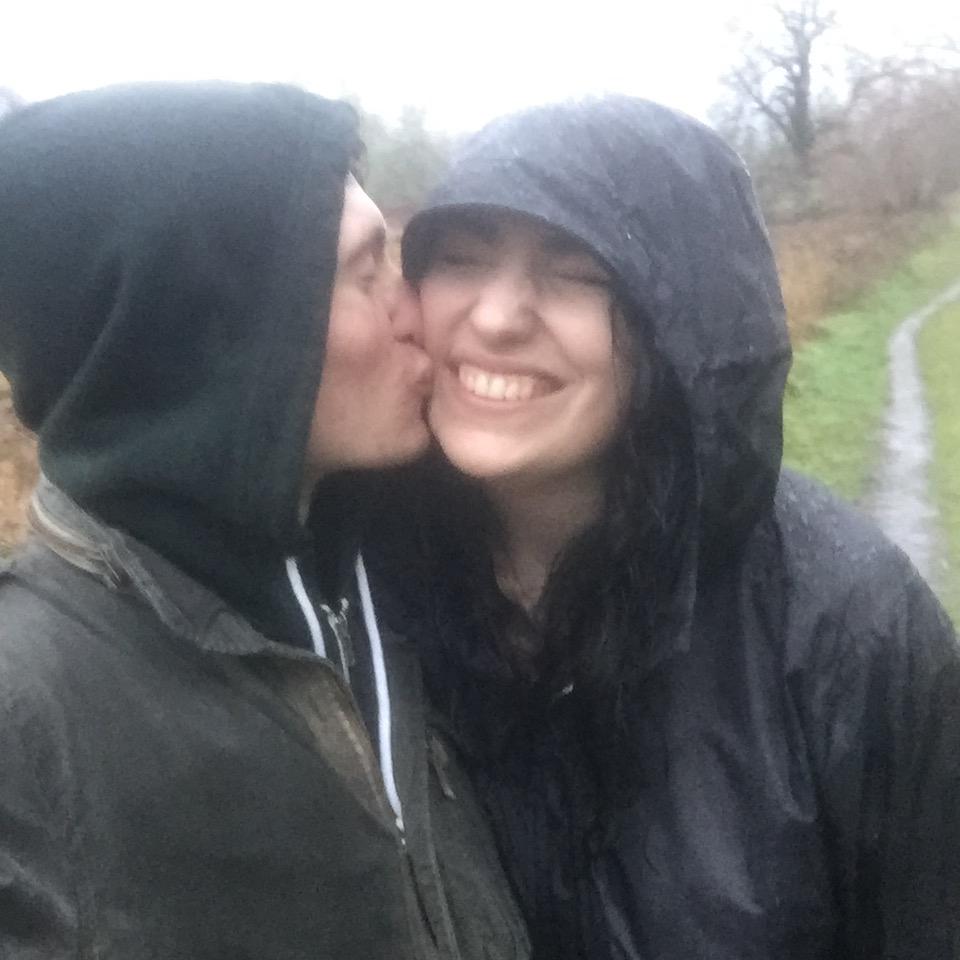 Our first selfie together (Fall 2019)