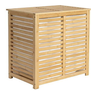 Bamboo and Cotton Double Laundry Sorter