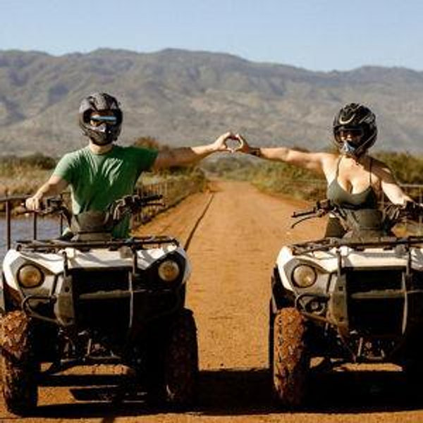 Oahu Beachfront ATV Adventure and Farm Tour